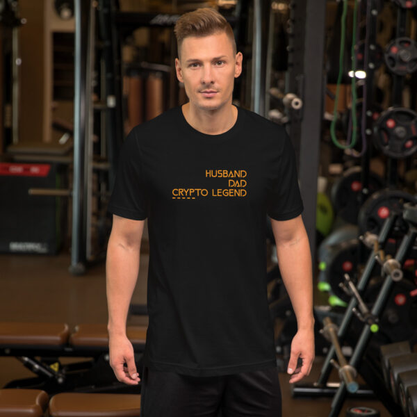 T-shirt Husband, Dad, Crypto Legend