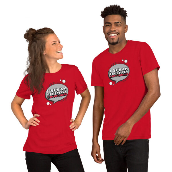 T-shirt I speak fluently cryptonese