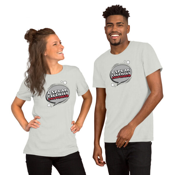 T-shirt I speak fluently cryptonese - Image 7