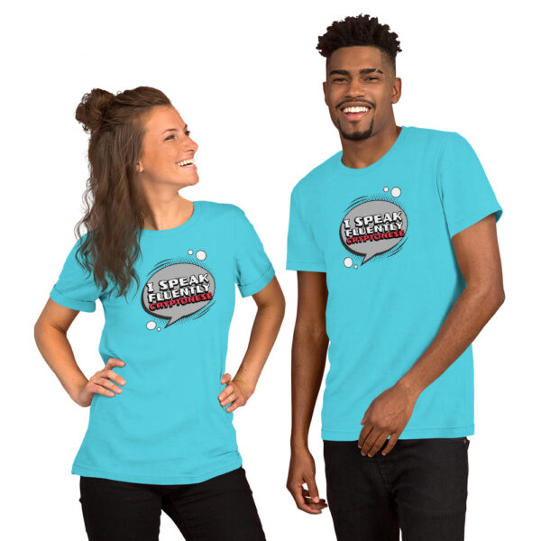 T-shirt I speak fluently cryptonese - Image 5