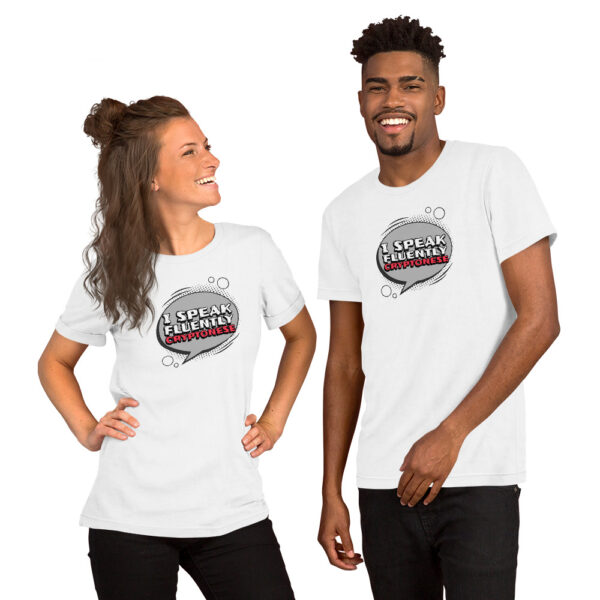 T-shirt I speak fluently cryptonese - Image 8
