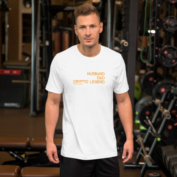 T-shirt Husband, Dad, Crypto Legend - Image 4