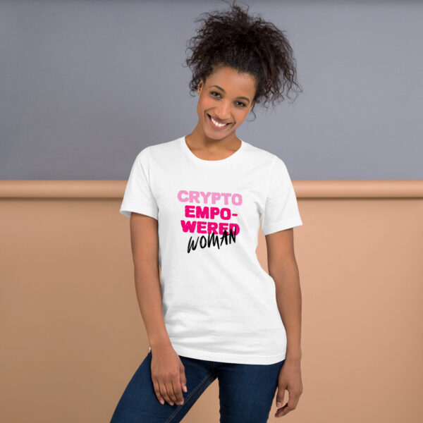 T-shirt Crypto Empowered Woman